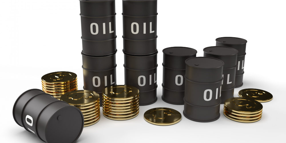 Oelbarrel-und-Muenzen