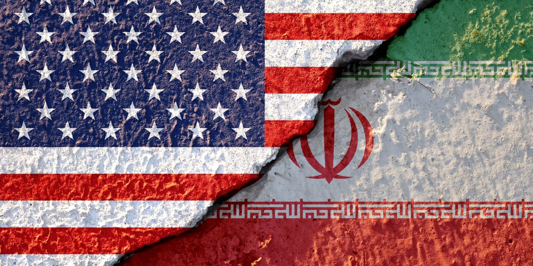 usa-flag-iran-flag-cracked-wall-damage-11